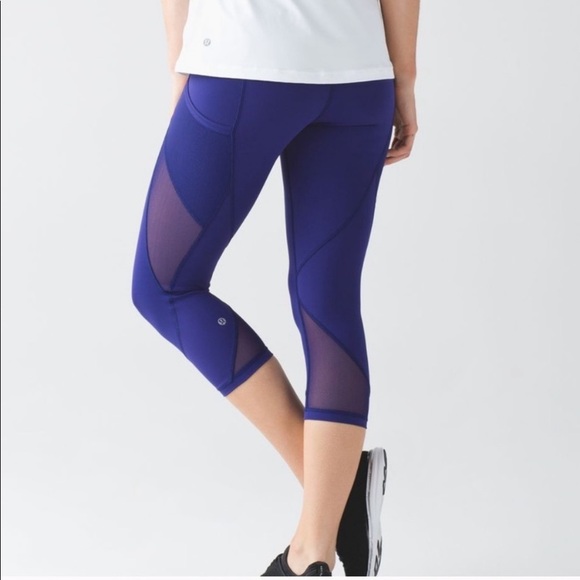 Lululemon Fast as Light cropped mesh tights - Picture 1 of 13